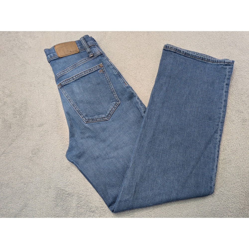 Madewell The Perfect Vintage Wide Leg Jean Women's Size 25 Blue Denim